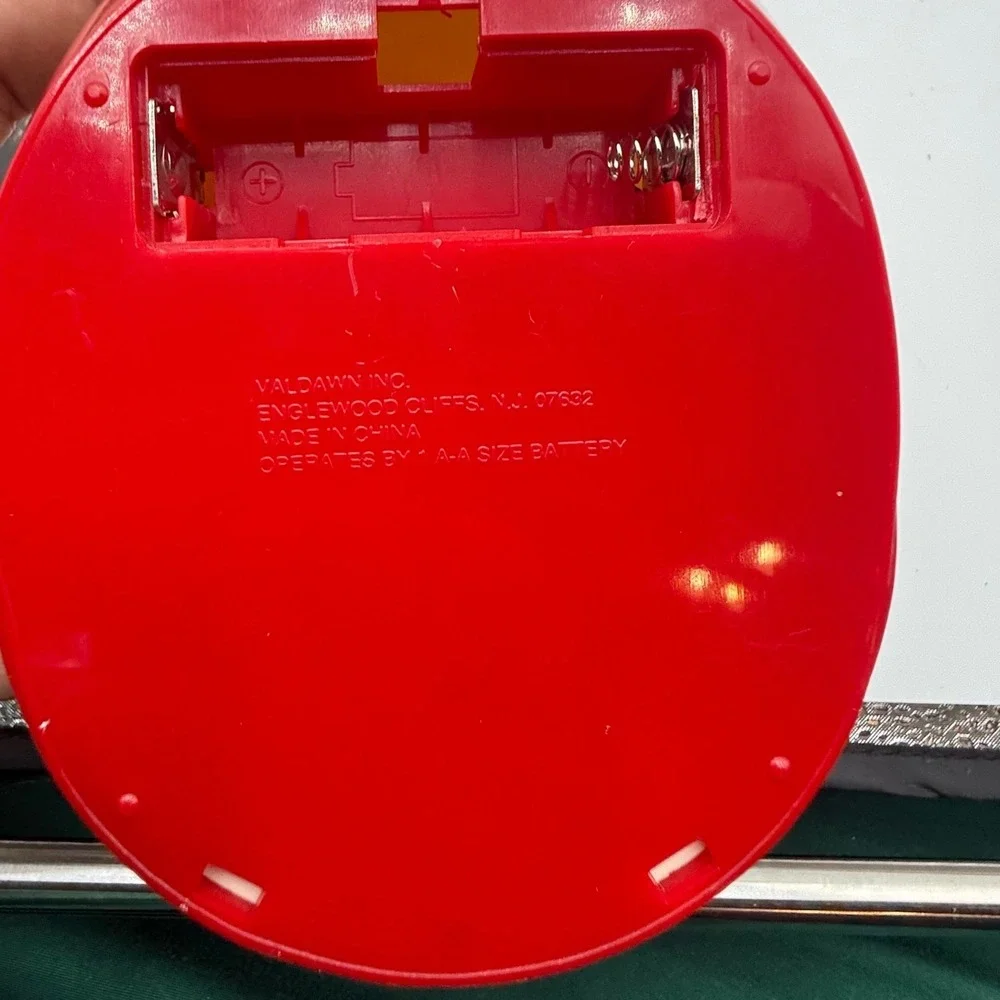 NASCAR Vintage Digital Helmet Alarm Clock Flip Visor Quartz Works Valdawn